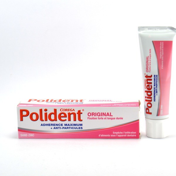 Colle adhésive pour appareils dentaires Polident - Hospicado Alliance